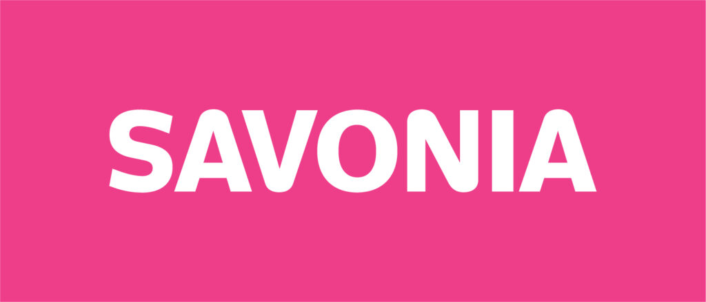 Savonia logo pinkki.
